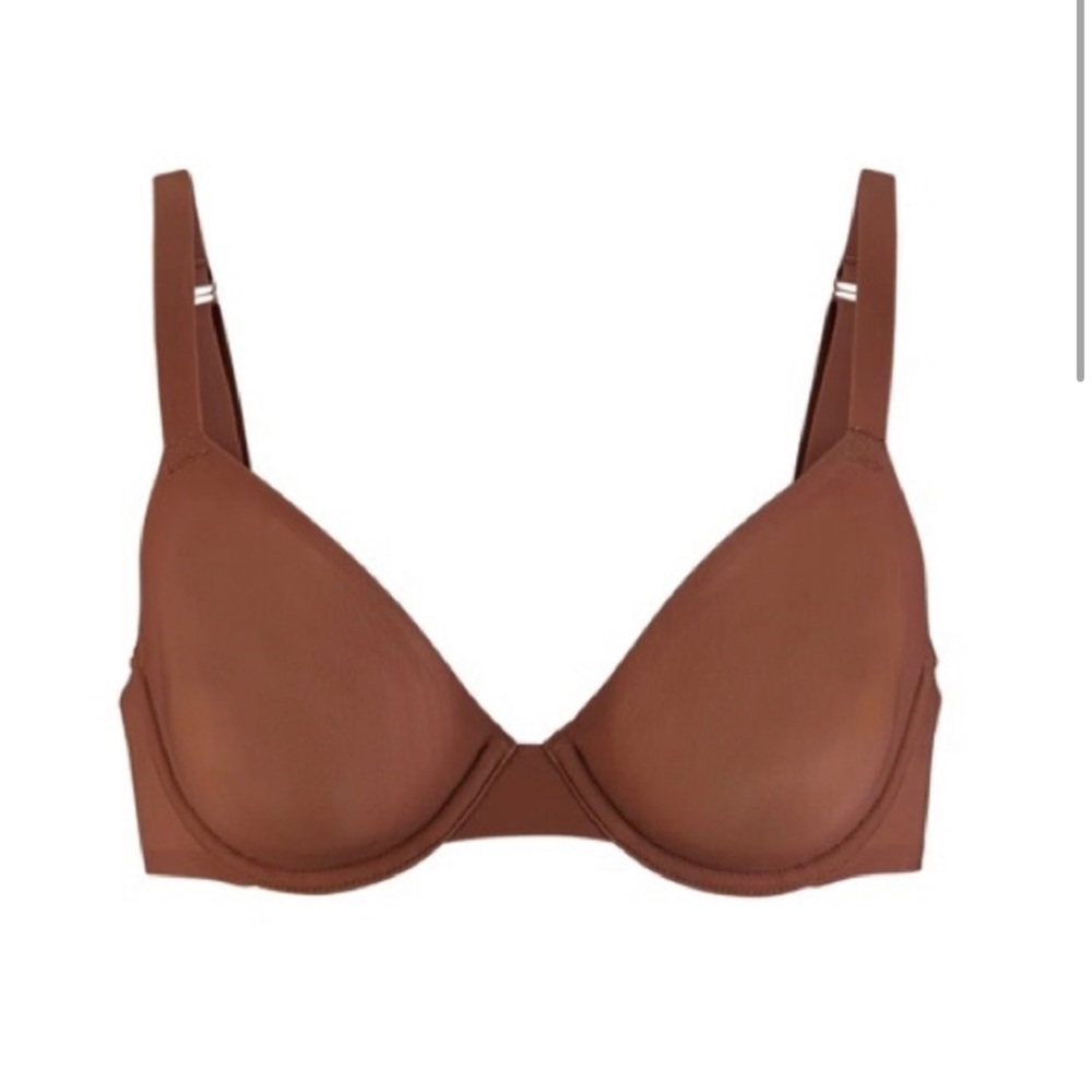 Skims Naked Demi Underwire Bra in Jasper NWT size 42 C
